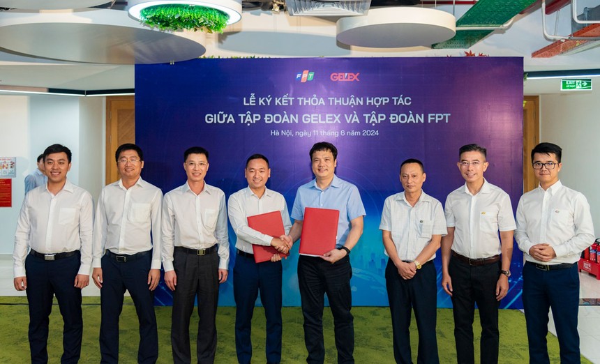 Đại diện Kl994 game bài casino hấp dẫn FPT và Kl994 game bài casino hấp dẫn GELEX ký kết thỏa thuận hợp tác.