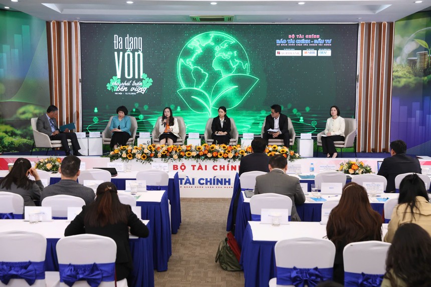 Các diễn giả thảo luận tại Hội thảo “Đa dạng vốn cho phát triển bền vững” do Báo Kl991.com nạp rút nhanh - Kl99ok phiên bản mới tổ chức.
