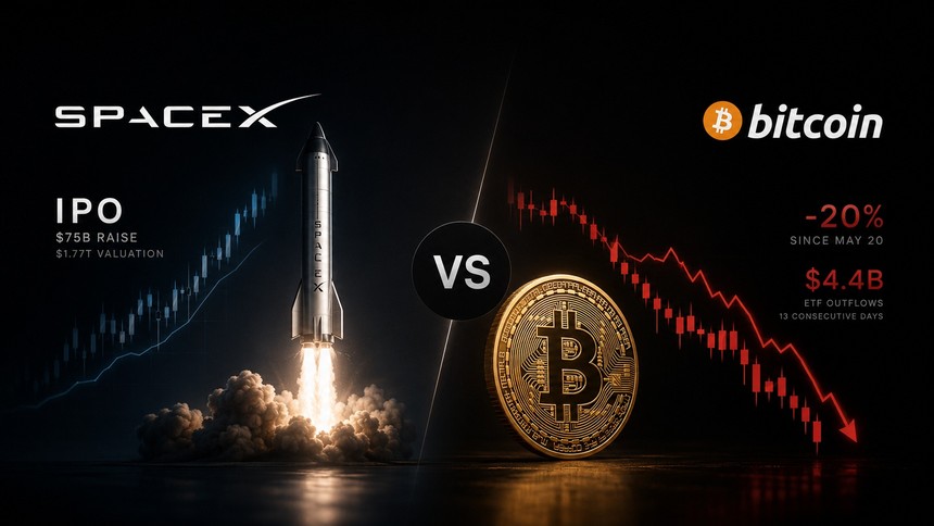IPO của SpaceX tác động như thế nào đến đồng Bitcoin?