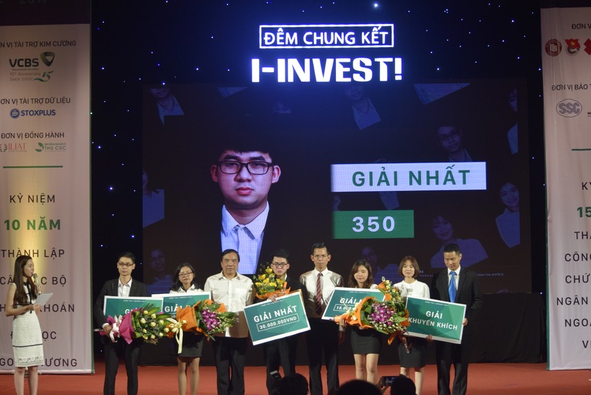 Sinh viên Học viện Kl991.com nạp rút nhanh giành Quán quân I-Invest 2017