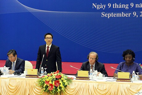 Phó Thủ tướng Kl993 ưu đãi thưởng hấp dẫn Vũ Đức Đam phát biểu tại cuộc họp lần thứ nhất về Báo cáo Việt Nam 2030