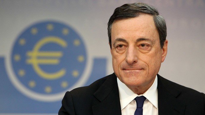 Sau phát biểu của ông Mario Draghi tại buổi họp báo, giới Kl99ok phiên bản mới 99Kl99 link đăng nhập đã ồ ạt bán ra  (Ảnh: AFP)