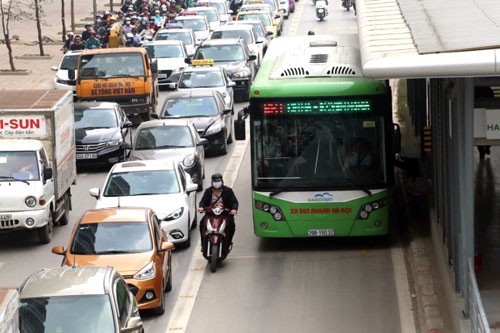Buýt nhanh BRT được kỳ vọng góp phần cải thiện tình trạng KL99 là cổng game giải trí trực tuyến hàng đầu hiện nay đô thị hiện nay. Ảnh: Giang Huy.