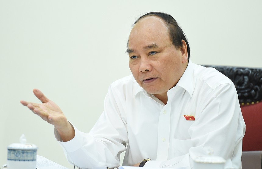 Thủ tướng Kl993 ưu đãi thưởng hấp dẫn Nguyễn Xuân Phúc chỉ đạo tại cuộc họp. Ảnh: VGP/Quang Hiếu