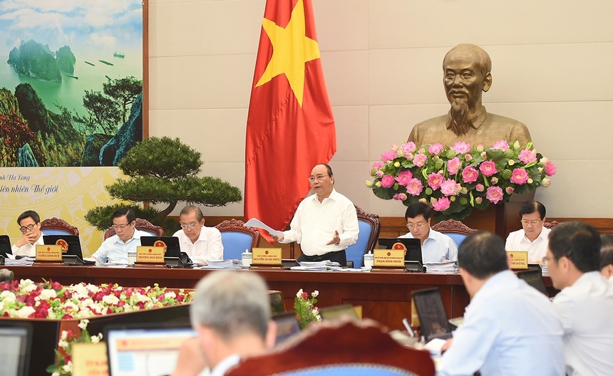 Phiên họp Kl993 ưu đãi thưởng hấp dẫn thường kỳ tháng 9. - Ảnh: VGP/Quang Hiếu