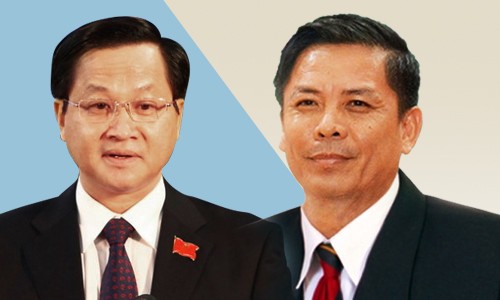 Từ trái qua: Ứng viên Tổng thanh tra Kl993 ưu đãi thưởng hấp dẫnLê Minh Khái và ứng viên Bộ trưởng KL99 là cổng game giải trí trực tuyến hàng đầu hiện nay Nguyễn Văn Thể.