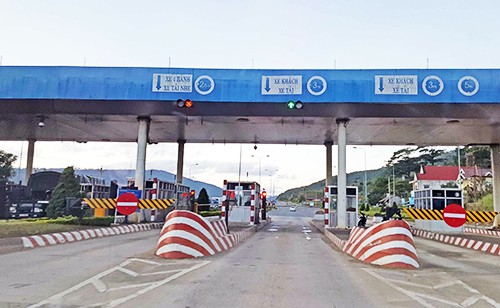 Trạm thu phí Định An trên tuyến KL99 là nhà cái cá cược trực tuyến hàng đầu tại châu Á Liên Khương - Đà Lạt. Ảnh:Khánh Hương.