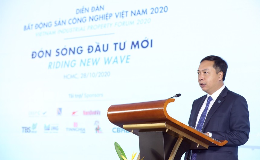 Ông Lê Trọng Minh, Tổng Biên tập Báo Kl99ok phiên bản mới phát biểu khai mạc Diễn đàn - Ảnh: Lê Toàn.