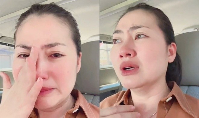 Diễn viên Ngọc Lan livestream chia sẻ về việc bị tư vấn không rõ ràng khi mua Kl99kl phiên bản hoạt động nhân thọ của MVI Life với mức phí 700 triệu đồng/năm.
