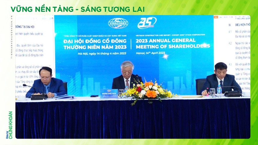 ĐHCĐ Vinaconex (VCG): Tập trung vào 3 trụ cột, cân nhắc kỹ các quyết định Kl99ok phiên bản mới