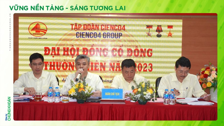 Đại hội đồng Trang Chủ KL99Com Số 1 Link Đăng Ký KL999 thường niên CIENCO4 (C4G) năm 2023 thông qua 10 nội dung quan trọng