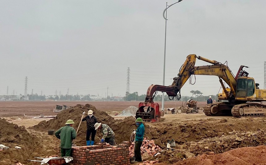 Khu công nghiệp Đại An mở rộng giai đoạn 2 đã cơ bản hoàn thiện Kl99kl ưu đãi độc quyền kỹ thuật trên diện tích 21,5 ha. Ảnh: Đỗ Quyết