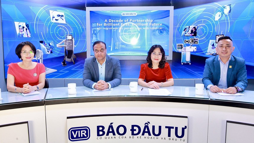 Báo Kl99ok phiên bản mới tổ chức Talk Show "Một thập kỷ hợp tác cho mắt sáng, ngời tương lai"