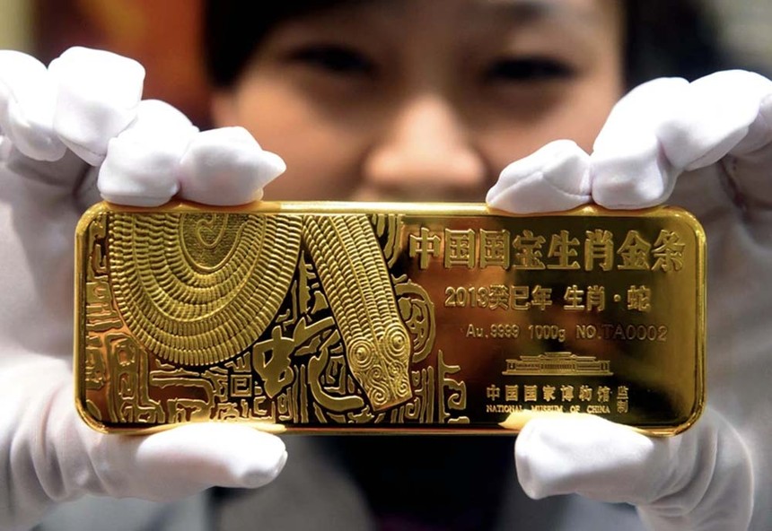 Nhà Kl99ok phiên bản mới Trung Quốc đang mạnh tay mua vàng, khiến giá không ngừng tăng. Ảnh: AFP