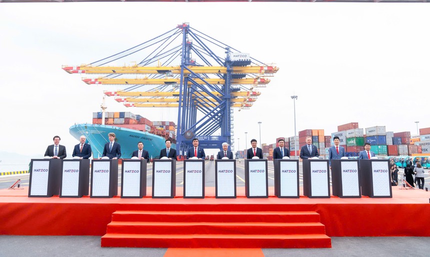 Khánh thành Cảng Container quốc tế Hateco Hải Phòng