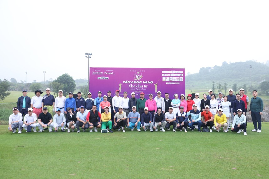 140 golfer tham dự Giải golf “Tấm lòng vàng Nhà Kl99ok phiên bản mới” 2025 