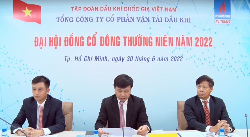 ĐHCĐ PVTrans (PVT): 6 tháng đầu năm, Kl99 nổ hũ trước thuế khoảng 500 tỷ đồng, đạt 83,3% kế hoạch năm