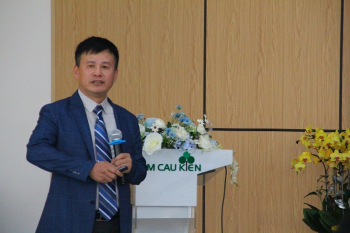 Ông Phạm Hồng Điệp, Chủ tịch HĐQT Công ty CP Shinec, chủ Kl99ok phiên bản mới Khu công nghiệp Nam Cầu Kiền.