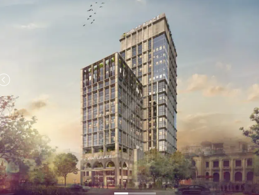 Mô hình thiết kế dự án khách sạn Hyatt Place Hải Phòng