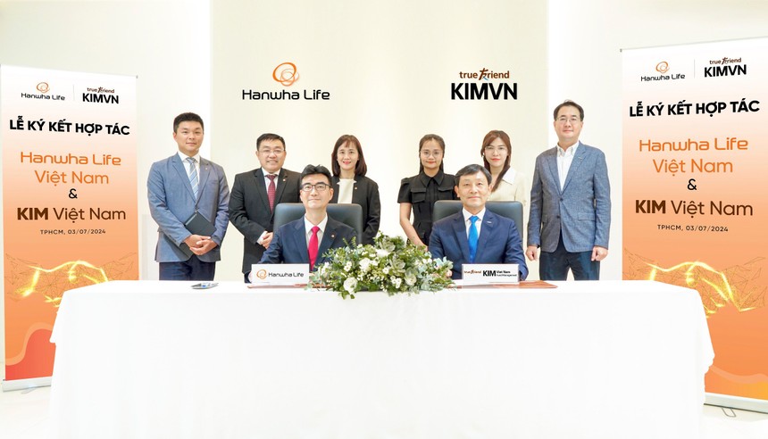 KIM Việt Nam cùng Hanwha Life Việt Nam hợp tác ra mắt quỹ Kl99ok phiên bản mới Tăng trưởng Chiến lược