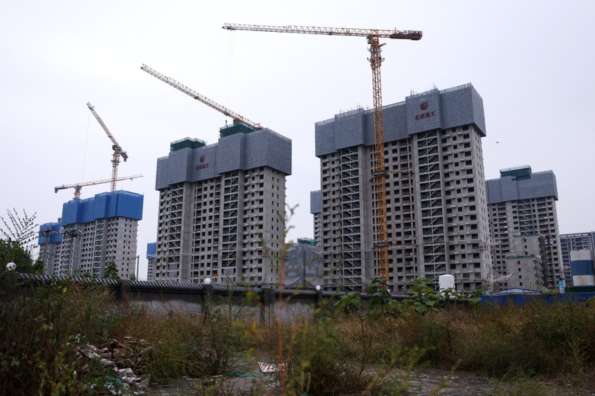 Giá nhà mới tại Trung Quốc tiếp tục giảm trong tháng 11