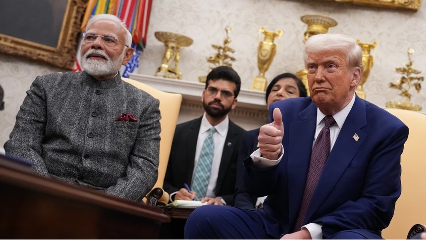Ông Trump: Mỹ và Ấn Độ đã đạt được thỏa thuận thương mại và sẽ giảm thuế ngay lập tức