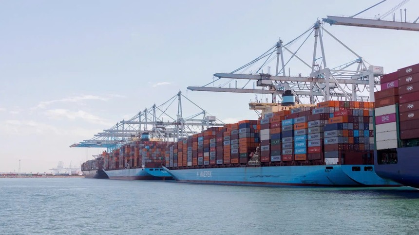 Maersk: Xung đột có thể gây áp lực lớn hơn lên thương mại toàn cầu trong những tháng tới