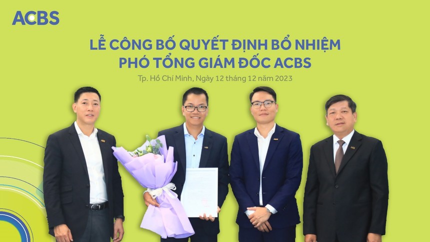 ACBS bổ nhiệm phó tổng giám đốc, đặt mục tiêu tăng trưởng 52% Kl99 nổ hũ trong năm 2024