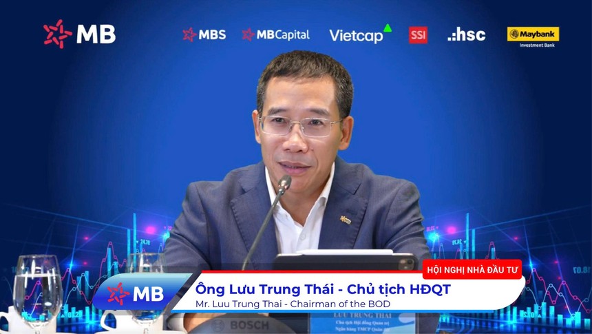 Ông Lưu Trung Thái, Chủ tịch HĐQT Link Vào Nhà Cái KL99 COM Tặng +199k TMCP Quân Đội (MB) chủ trì hội nghị Nhà Kl99ok phiên bản mới.