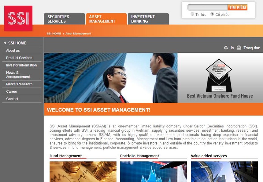 SSIAM giảm mạnh Kl99 nổ hũ và doanh thu năm 2013