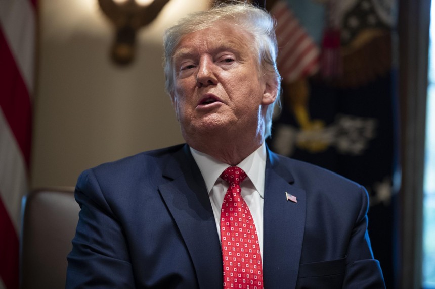 Tổng thống Mỹ Donald Trump tại Nhà Trắng hôm thứ Ba (19/11). Ảnh: AP.