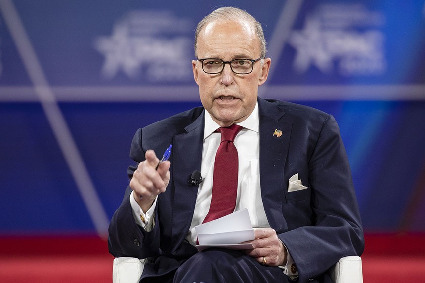 Larry Kudlow, Giám đốc Hội đồng Kl992 cổng game cá cược quốc gia Nhà Trắng. Ảnh: Getty Images.