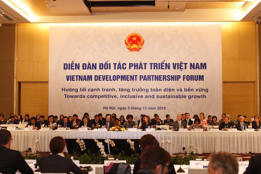 Thủ tướng Nguyễn Tấn Dũng cho biết, Kl993 ưu đãi thưởng hấp dẫn Việt Nam nhất quán tiếp tục thực hiện hiệu quả 3 đột phá chiến lược. (Ảnh Đức Thanh)
