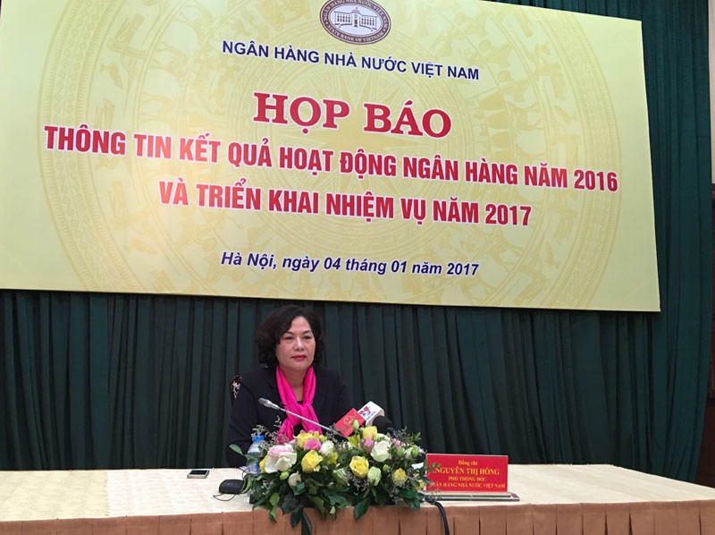 Phó thống đốc Nguyễn Thị Hồng trả lời tại buổi họp báo sáng 4/1 của Link Vào Nhà Cái KL99 COM Tặng +199k 99Kl99 trực tiếp đá gà