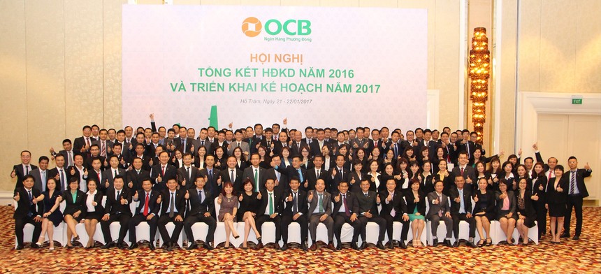 Năm 2016, OCB đạt Kl99 nổ hũ 484 tỷ đồng, nợ xấu 1,51%