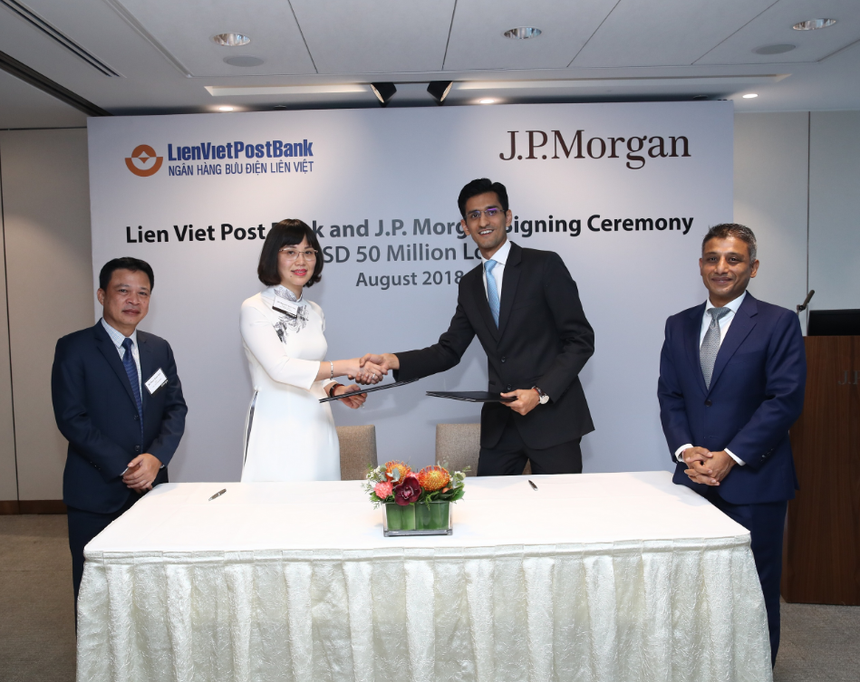 LienVietPostBank vay 50 triệu USD từ Link Vào Nhà Cái KL99 COM Tặng +199k JPMorgan Chase