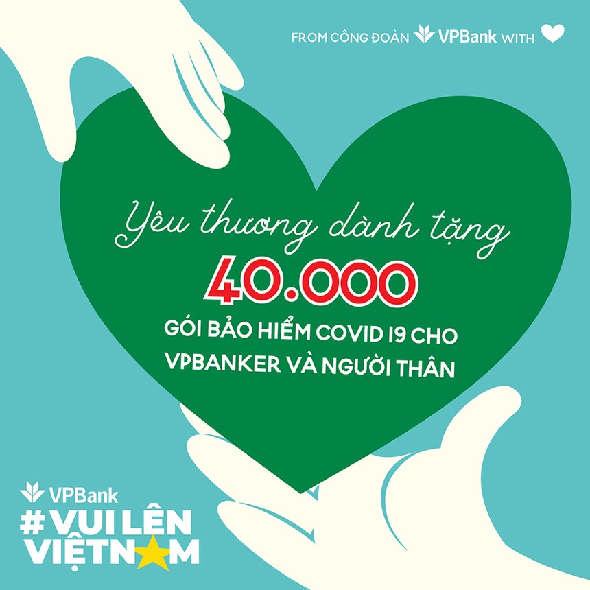 VPBank tặng Kl99kl phiên bản hoạt động Anti - Covid cho toàn bộ nhân viên và người thân