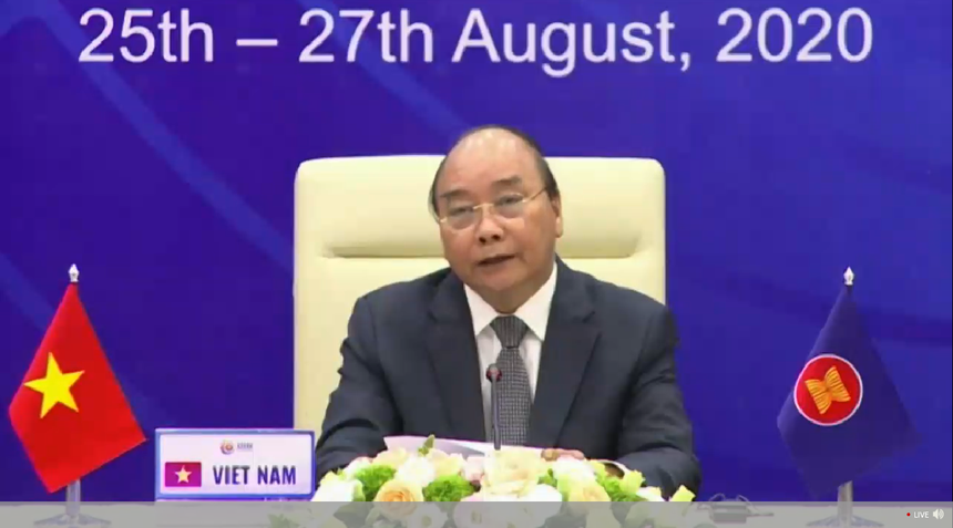Thủ tướng Nguyễn Xuân Phúc phát biểu tại Diễn đàn Kl992 VIP Trang Chủ 2026 ASEAN Standard Chartered 2020 trực tuyến