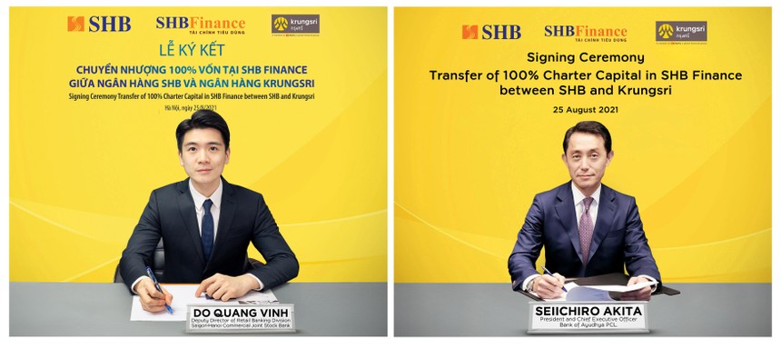 SHB sẽ chuyển nhượng 100% vốn tại SHB Finance cho Krungsri (Kl994 game bài casino hấp dẫn MUFG – Nhật Bản)