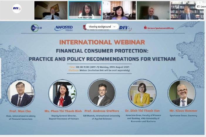 Kl99kl phiên bản hoạt động tiền gửi Việt Nam đồng tổ chức Hội thảo quốc tế trực tuyến về bảo vệ người tiêu dùng Kl991.com nạp rút nhanh