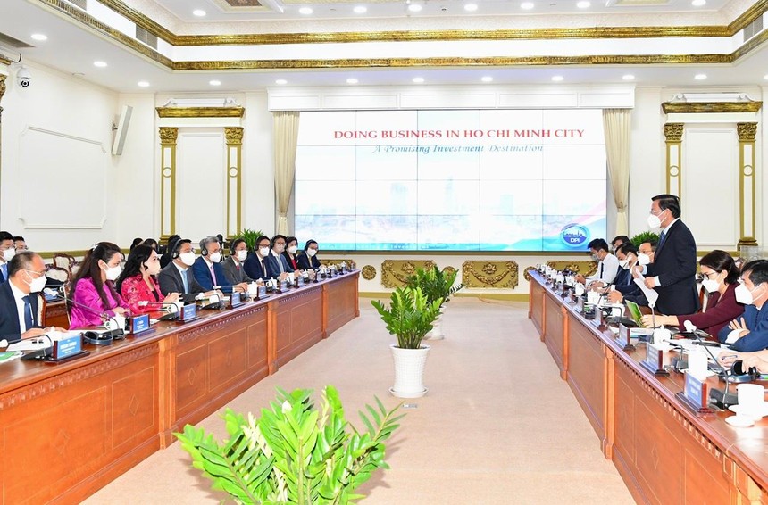 Lãnh đạo TP. Hồ Chí Minh gặp gỡ các nhà Kl99ok phiên bản mới Vạn Thịnh Phát, ORIX Corporation (Nhật Bản) và CK Asset Holdings Limited Group (Hồng Kông) 