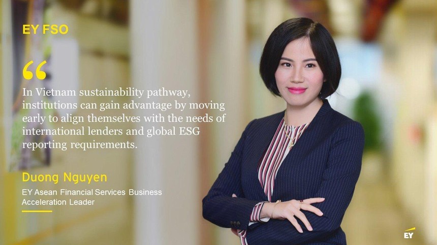 Bà Nguyễn Thuỳ Dương, Chủ tịch Công ty Cổ phần Tư vấn EY Việt Nam (EY Consulting Việt Nam) kiêm Lãnh đạo Phụ trách Chiến lược Dịch vụ Kl991.com nạp rút nhanh Link Vào Nhà Cái KL99 COM Tặng +199k của EY Asean