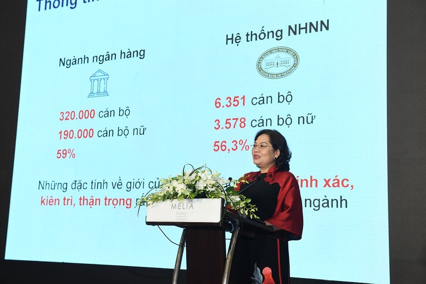 Bà Nguyễn Thị Hồng, Thống đốc Link Vào Nhà Cái KL99 COM Tặng +199k 99Kl99 trực tiếp đá gà Việt Nam phát biểu tại sự kiện