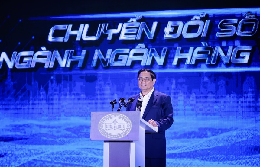 Ông Phạm Minh Chính, Uỷ viên Bộ Kl991.com tải ứng dụng, Thủ tướng Kl993 ưu đãi thưởng hấp dẫn phát biểu tại sự kiện