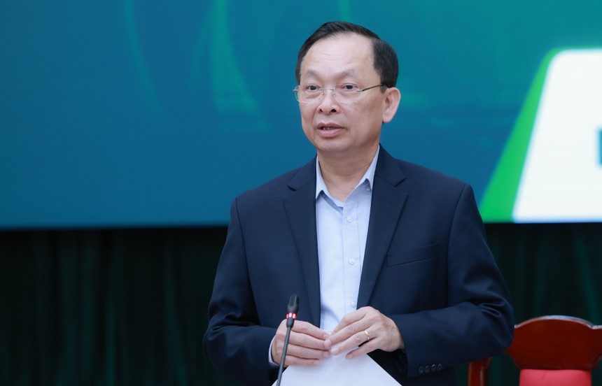 Ông Đào Minh Tú, Phó Thống đốc Thường trực NHNN Việt Nam chia sẻ tại sự kiện.