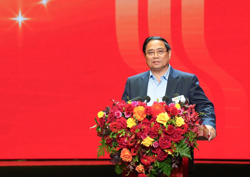 Thủ tướng Kl993 ưu đãi thưởng hấp dẫn Phạm Minh Chính phát biểu tại Đại hội.