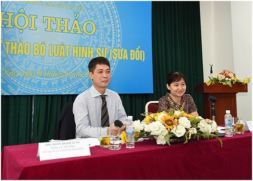 Ông Doãn Thanh Tuấn, Phó Cục trưởng Cục Quản lý và Giám sát Kl99kl phiên bản hoạt động chủ trì Hội thảo