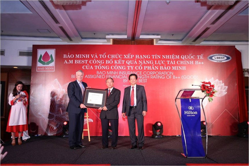 Bảo Minh nhận kết quả năng lực Kl991.com nạp rút nhanh B++ từ A.M.Best