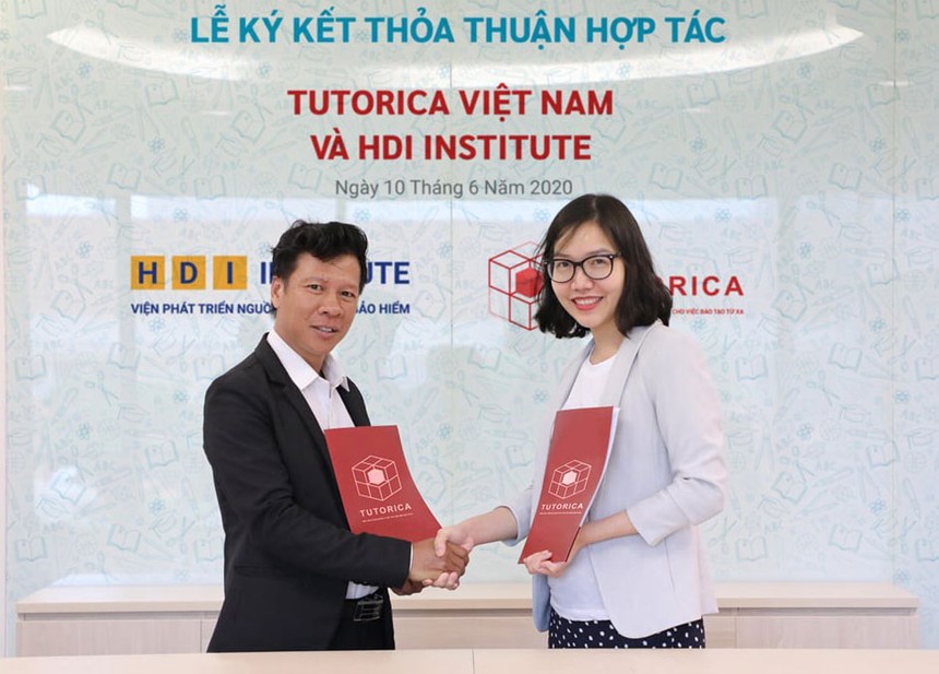 HDI Institute ký hợp tác với Tutorica về đào tạo Kl99kl phiên bản hoạt động online