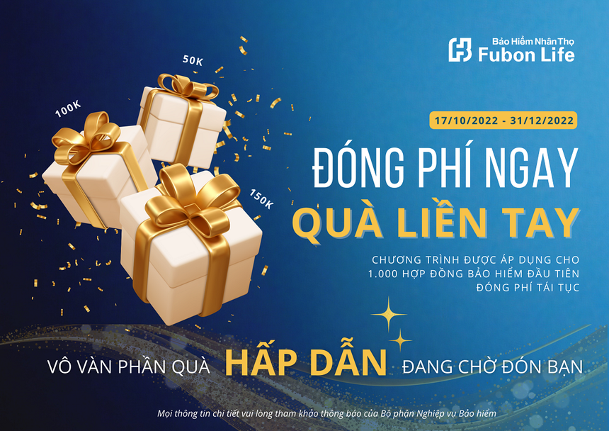 Fubon tặng 1.000 phần quà cho người tham gia Kl99kl phiên bản hoạt động